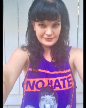 Pauley Perrette Instagram - New #NOH8 photo for new @noh8campaign project!!!

Going through hundreds of NOH8 pics over the years and all the stuff me and @adambouska and @jeffparshley have done together.
Love you boys so much!