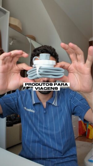 Paulo Sousa Instagram - últimos produtos que comprei para viagens