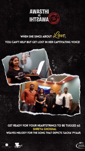Pavan Wadeyar Instagram - Get ready to be enchanted, as the incredible @shreyaghoshal records a romantic track for #AwasthiVsAwasthi. Can’t wait for the magic to unfold! ✨🎶💫

#soulfulmelodies #lovestruck #fallinginlove #lovesong #romanticsong #bollywood #bollywoodupdates #shreyaghoshal 

A Kaash Entertainment Pvt Ltd Productions, in association with Wadeeyar Films LLP and Aarna Creatives LLP.
 

@parambratachattopadhyay @geetabasra @priyabanerjee @darshanabanik @akshay_kharodia @shivpanditt @actormanojjoshi @saharshkumarshukla #ShishirSharma and @daliptahil. 

@kaashent @wadeeyarmovies @pavanwadeyar @shabbirboxwalaofficial @ajay1059 @harrygandhi #Tejatha #HardikGowda @apekshapurohit #AarnaCreatives @sparshkhetarpal @tashabhambra @vaidysk @rohitrkulkarni @javedmohsin_official @shubhodeep_pal @shashijee @editorsailesshdubey @therashmivirag #ShrutiNaik