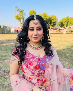 Payal Dev Instagram - #pyaarhai ❤️

Makeup - @sahil.shaikh.16 
Hairs - @vijaylimbachiya28 
Styled by:- @styledbysujata 
Outfit by:- @rajgharana.rg
Jewellery by:- @ashnee_jewels