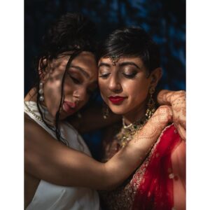 Pearl Mackie Instagram - ✨4th May 2024 ✨
Can’t believe it’s been 3 months since we said ‘I do’! 
Been on cloud 9 ever since (and honestly it’s taken us that long to go through all 3112 photos!) 
It’s hard to encapsulate just how joyous the day was, but @markward_photography did a phenomenal job! Being surrounded by the love and laughter of our friends and family was truly the honour of our lives. Thank you all for being there with us, and for everything you did to help. We’re all one big magical family now! 
Special shout out to Clementine @awardweddings the best Wedding Planner ever, it was the wedding of our dreams and we really couldn’t have done it without you! 
To our wonderful friend @dandelgado_ thank you for doing both our faces and for making us look insanely hot!! We have never felt more beautiful. 
To the amazing Nikeen @asar_london thank you for your kindness, patience and care through all 257 fittings of Pearl’s incredible outfit, it was so wonderful to work with you! 
Thank you to @basha3 for marrying us in the best ceremony ever and to @shvornemarks for being the sassiest MC we could have ever dreamed of. @remmiemilner your reading was perfect. Thank you to Best Man @harryrana1 and Best Women @livia_lucy and @katestirz for your hilarious and heartfelt speeches. @tallulahf @juliadaviee @marieoconnor87 @lucy_blandford @humihoops @josuggles and @miche11e.x you gals are the best. @daisydorismay thank you for your Doris Doodles!! 
@nigelilley and @petercaulfield we will never forget you playing and singing us down the aisle for as long as we live. @lookalittleharder and @luusin you two are the best ushers who ever ushered. Apart from Usher. 
To my wife, I cannot wait to live the rest of my life with you. I promise to try to make each day feel as special as this day was. Though with potentially less rosé. 
I love you. ❤️🥂🎉
Venue @domainedubeyssac @domainedubeyssacoff 
D-Day coordinators @wedding_whisperer_france & @florianblanquet 
Florist @mimo.designerfleuriste 
Caterer @holocene.tlse 
Make up by @dandelgado_ 
Kam’s Lehenga @mongasuk 
Pearl’s Top and Skirt @asar_london 
Pearl’s braids by the one and only @momoshair 
Kam’s hair by @hairbysidd 
Mehndi by @mehndibymanii