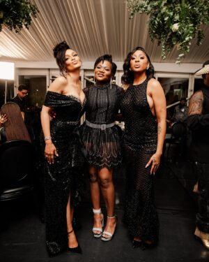 Pearl Thusi Instagram - Don’t predict your outcome, determine it.
I’m so proud of you @djzinhle . What a way to celebrate 20 years in the game. To mark a beginning of a whole new era… you are the girl you KNOW you are! To many more my babe!

Thank you to @gertjohancoetzee for making me look so beautiful. 😍 your work is true art my friend!
Thank you to @lajawihair for this incredible reimagining of my crown 👑 
And thank you for this new journey we are about to embark on @makeup_by_soffie . Love your work!

@ok_majozi how long are we pretending to plan an photo shoot for?

@murdahbongz a special thank you to you for being such an incredible example to us of what a woman deserves to have. A man to build WITH, shine WITH and grow WITH. We’re taking notes. Maybe God continue to bless you and your family abundantly 🤍