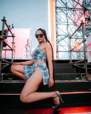 Pearl Thusi Instagram - Top o’ da mornin’!
I’m not done with all of you. 🙄😂