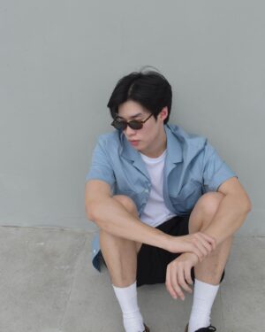 Peemapol Panichtamrong Instagram - meet me in the blue 💙 @cosstores #COSThailand