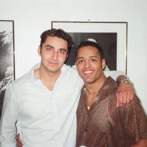 Pej Vahdat Instagram - Happy big 4-0 to my brother from another and my best friend @shomit_james @t.hagenah This man is one of the kindest and most generous human beings on the planet earth. We’ve been friends since we were 9 years old when I roped a single to left off him in little league. Through middle school, high school, and then college we took care of each other every step of the way and it hasn’t changed. I hate that we aren’t celebrating you properly on a beach somewhere in the world but we absolutely will when this crap is over. I’m so damn proud of you brother and I can’t wait to be able to see you. Happy birthday!!! To many many many more. Love you ❤️ #shomitjames #40