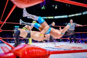 Pentagón Jr. Instagram - ¡El Death Triangle se presentó en la Arena México representando a #AEW! Los Lucha Brothers y PAC fueron descalificados ante Místico, Volador Jr. y Máscara Dorada, el Dream Team del #CMLL. 
📸 @elfotografodelasluchas 

#LuchaLibre #LuchaLibreMexicana #Luchador #Wrestling #MexicanWrestling #follow #ViernesEspectacularCMLL