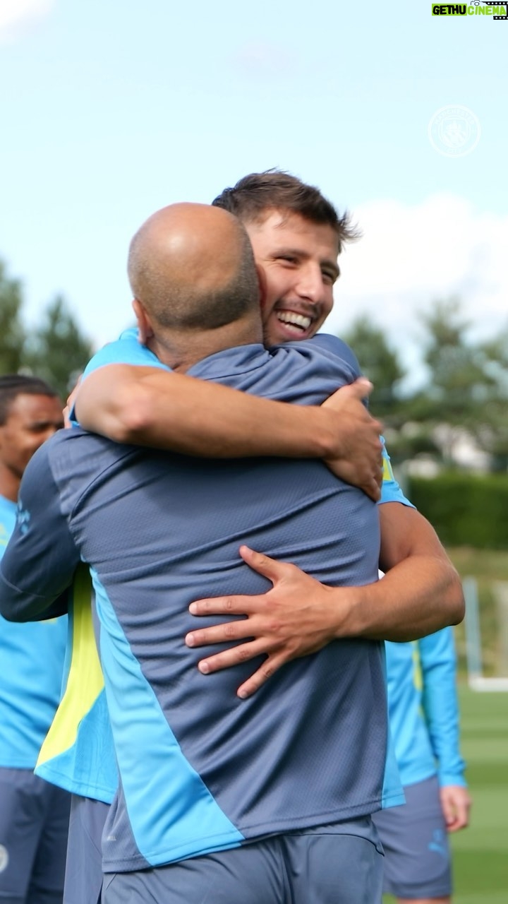 Pep Guardiola - 341.5K Likes - A warm welcome back from @pepteam! 🤗🩵