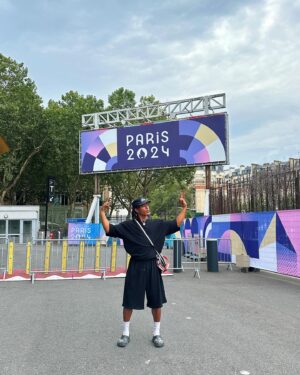 Perris Howard Instagram - perris in paris during the olympics while they’re in paris 2024 featuring perris!!!!