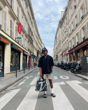 Perris Howard Instagram - perris in paris during the olympics while they’re in paris 2024 featuring perris!!!!