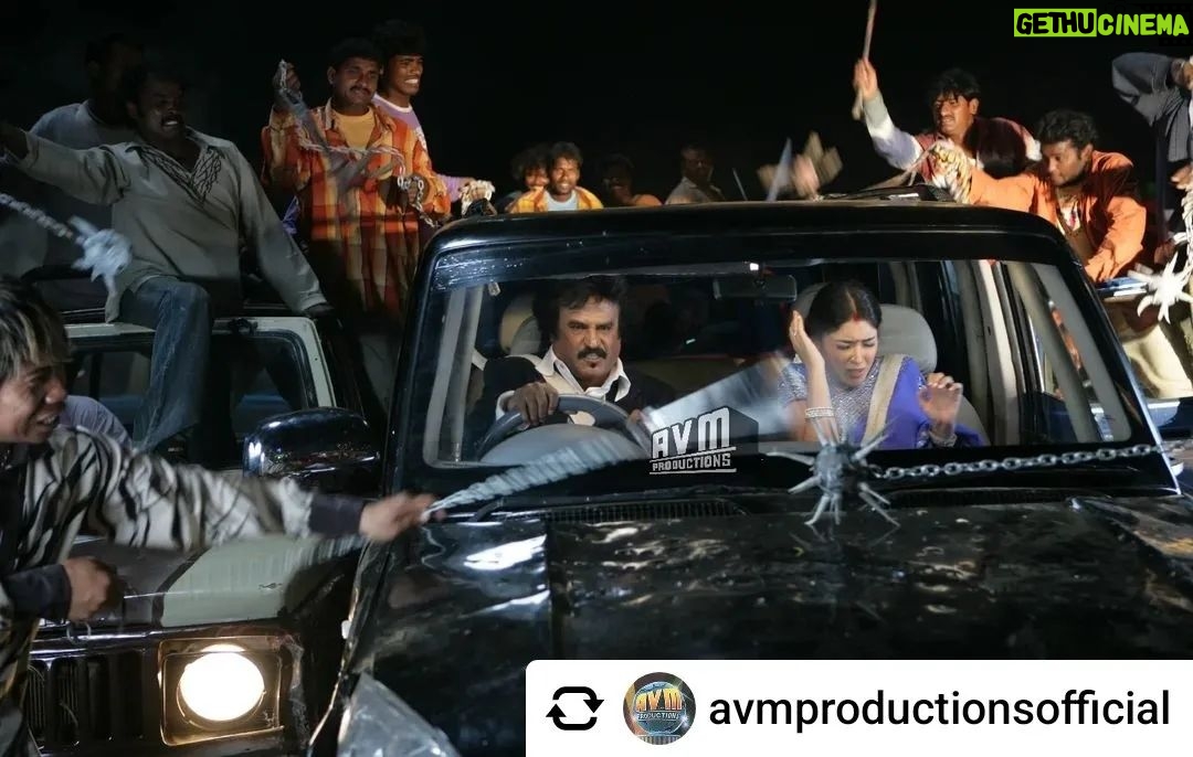 Peter Hein - 2.8K Likes - Posted @withrepost • @avmproductionsofficial Here's an exclusive pic from the shoot of the drive-in fight sequence in #SivajiTheBoss for you! Superstar @rajinikanth & @peterheinoffl in action!
.
.
#avmproductions