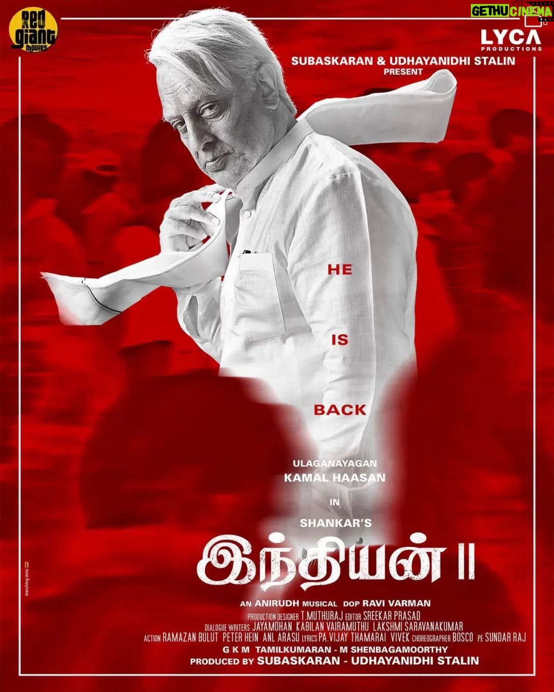Peter Hein - 3.9K Likes - #INDIAN2
@ikamalhaasan
@shanmughamshankar
@lyca_productions
@udhay_stalin
@redgiantmovies_
@anirudhofficial
@worldofsiddharth
@kajalaggarwalofficial
@rakulpreet
@priyabhavanishankar
#BobbySimha
@r_varman_
@sreekar.prasad
@muthurajthangavel
@peterheinoffl #MShenbagamoorthy
@thondankani
@manobalammahadevan
@gulshangrover
@guru_somasundaram
@kalyani_natarajan
@amritha.ram
@pallavi_85
@teamaimpro