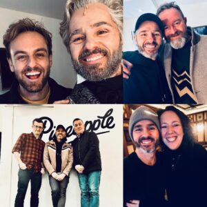 Peter Jöback Instagram - I also want to thank the people who stood by me at the rehearsals for this role . Who worked hard to get me ready . Unfortunately I didn't capture you all on camera but here you are . Stephen Brooker @joparsonscreative @samh.ngt Geoffery Garrat @stumorleymd @stefanmusch.wham and team and @laura_hunt_costume and team and Claire Underwood and finally James Powell for visiting my rehearsals .