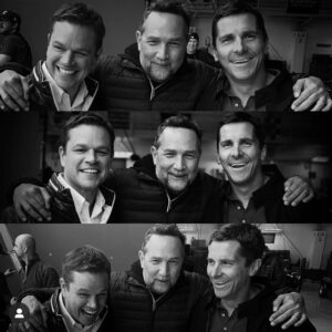 Phedon Papamichael Instagram - Truly the best two guys to have ever had the opportunity to work with... a dream for director and crew!
#christianbale #mattdamon #jamesmangold #fordvferrari #cinematography #phedonpapamichael