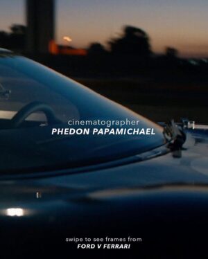 Phedon Papamichael Instagram - #fordvsferrari #cinematography #phedonpapamichael #christianbale #mattdamon 🎥🏁