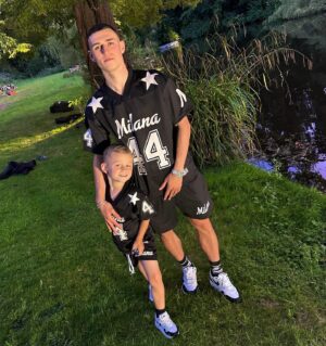 Phil Foden Instagram - Late summer nights by the lake🎣 🌅