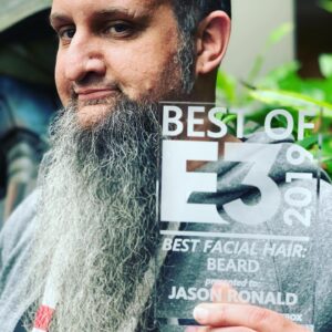 Phil Spencer Instagram - Special award from the team for #thatbeardguy from the #scarlett E3 announce video. #bestofE3 #e32019