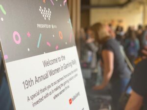 Phil Spencer Instagram - Swung by the @womeningaming #GDC event today. It’s been running for 19 years and gets bigger every year. Love going to all of the #GamingForEveryone events here.
