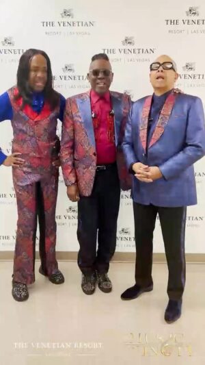 Philip Bailey Instagram - Want to see what @michellekingnyc was up to with her Las Vegas giveaway win? She was boogie wonderlanding all night long at the Earth, Wind & Fire concert last month. #fostercare #giveawaywinner #earthwindandfire