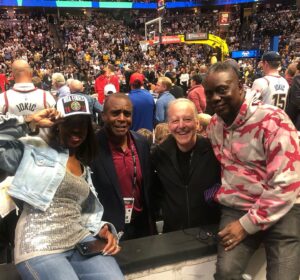 Philip Bailey Instagram - 🏀 In the house... Let's go Denver @nuggets!