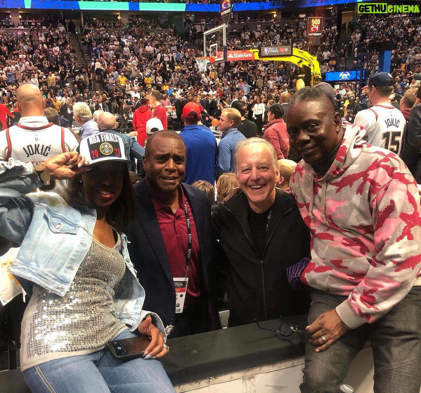 Philip Bailey - 1.5K Likes - 🏀 In the house... Let's go Denver @nuggets!