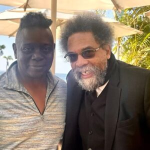 Philip Bailey Instagram - Funny meeting you here in Hawaii, kind sir. The Great Champion, Warrior, Servant, Dr. @brothercornelwest 
Thank you for the Spirited conversation. Your insight, wisdom, and brilliance are like rolling rivers
