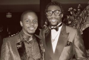 Philip Bailey Instagram - #FBF At the Shrine Auditorium with Thomas Hearns in 1985.

📸 Lester Cohen