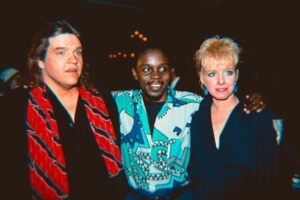 Philip Bailey Instagram - #TBT with Meat Loaf whom we just lost last month, and Ellen Foley at a DIR Awards Party on April 22, 1985.

📸 Ebet Roberts