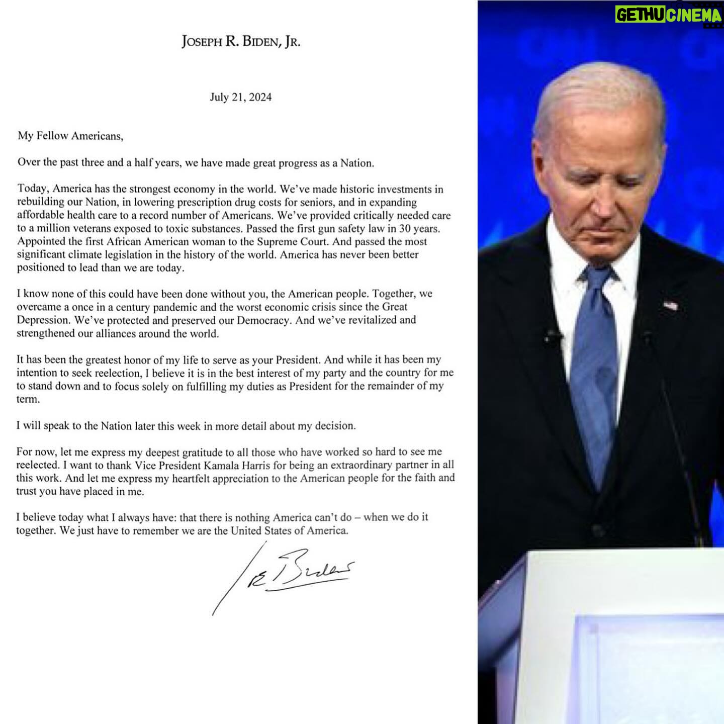 Piers Morgan - 19.9K Likes - BREAKING NEWS: Joe Biden has sensationally quit the presidential race.