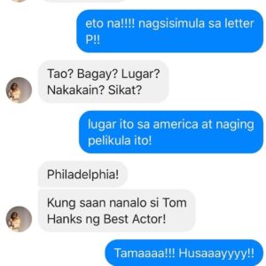 Pokwang Instagram - ito yung convo natin Chokie na talaga naman di ako magsasawa i post at i share sa mga followers ko kung pano tayo mag usap kahit sa txt baliw hahahhahaha yung nasa grocery ka at tinanong mo kung anong cheese ang ginamit ko sa adobong pata na bet na bet mo 😄😂🤣😁😆 ito ang naging sagutan natin naging game show hahhahahahhahahaha #imissyouChokie