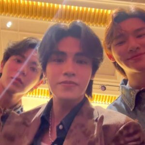 Poompat Iam-samang Instagram - Tianjin memories 🇨🇳 🤍⚡️🥹🤤🐶🕺🏼