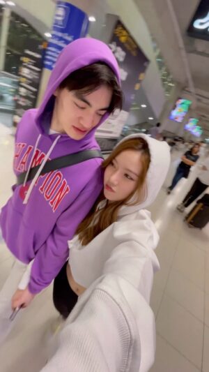 Pornpawit Putthisethakul Instagram - Casual Match 👫💖 #OOTD
