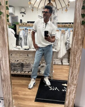 Prabhu Deva Instagram - White is always in style 🤍
