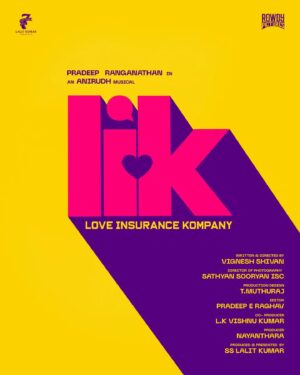 Pradeep Ranganathan Instagram - So it's #LIK 
Do you like Lik ?

A @wikkiofficial original .
An @anirudhofficial musical .
@iam__sjsuryah @7_screenstudio