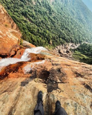 Pranav Mohanlal Instagram - Nohkalikai Falls: View from