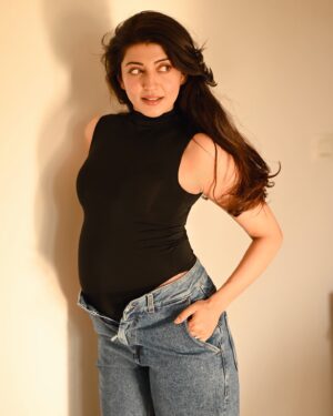Pranitha Subhash Instagram - Round 2… The pants don’t fit anymore!
