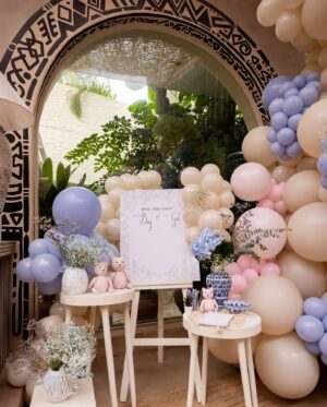 Pranitha Subhash Instagram - A baby shower to remember ❤️

Pictures : @amshumanphotography 

Decor : @thehourglassevents 

Location : @bastiangardencity 

Wearing : @shehlaakhan