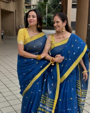 Preet Kaur Nayak Instagram - इस डोरी का धागा अटूट है। 🧵
💙💛✨
.
.
.
.
.
@kalanayak03 @doridhaga.store