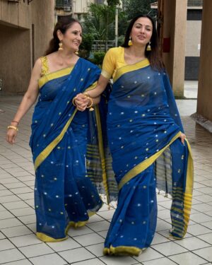 Preet Kaur Nayak Instagram - इस डोरी का धागा अटूट है। 🧵
💙💛✨
.
.
.
.
.
@kalanayak03 @doridhaga.store
