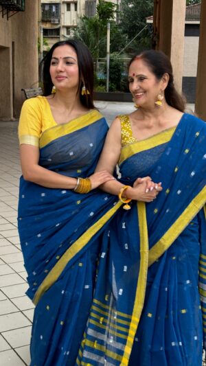 Preet Kaur Nayak Instagram - A saree can make the younger look elegant and the older look youthful, it’s timeless for any age.

These beautiful cotton sarees are from @doridhaga.store
Their sarees are also available on their website
www.doridhaga.com
Follow them to know more about offers and collection.