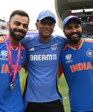 Preity Zinta Instagram - What an unbelievable victory 🇮🇳 What a team and what a Game 👏🏏❤️🧿 A perfect end to a perfect tournament. An undefeated team, an end of an era & the greatest goodbye ever !  A BIG THANK YOU 🙏🙏 to the Indian Cricket team for making us so PROUD & for the tears  of happiness.  What captaincy by @rohitsharma45 ! @virat.kohli  you have my heart. There will never be another like you.  @jaspritb1 you beauty.  So proud of you @_arshdeep.singh__  What a catch @surya_14kumar  What an unbelievable performance @hardikpandya93 &  Wow @akshar.patel .  I could see the hunger to win in every player & I’m  so overwhelmed & happy… in fact I have an ear to ear grin plastered on my face since yesterday & it refuses to go 😁😁😁 🏆🏆🏆#Winners #Victory #Cricketworldcup2024 #T20WorldCup #Champions #Ting 

@indiancricketteam