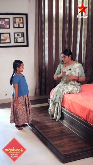 Premi Viswanath Instagram - Cutie Sourya learns new dance steps from her mother, Deepa. Their playful practice sessions are filled with joy and laughter, highlighting the special bond they share. #Karthikadeepam #StarMaa