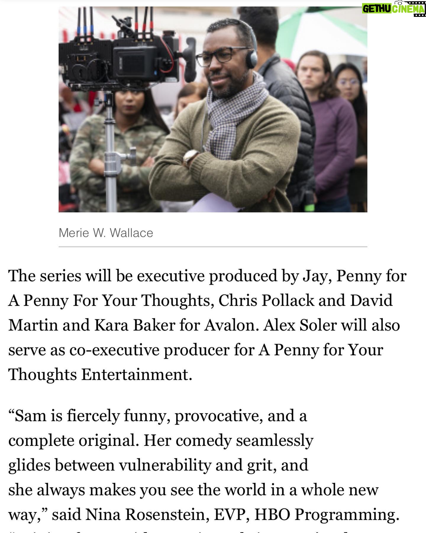 Prentice Penny - 3.4K Likes - SO EXCITED TO BRANCH OUT INTO LATE NIGHT WITH THE GENIUS OF MY HOMIE @samjaycomic - When we first started talking about what the show could be, I knew day one “I fux with her”. AND THANK YOU TO @hbo CASEY AND NINA FOR PICKING IT STRAIGHT TO SERIES FOR 2021. NOTHING OR NO ONE IS OFF LIMITS. WE COMING.
