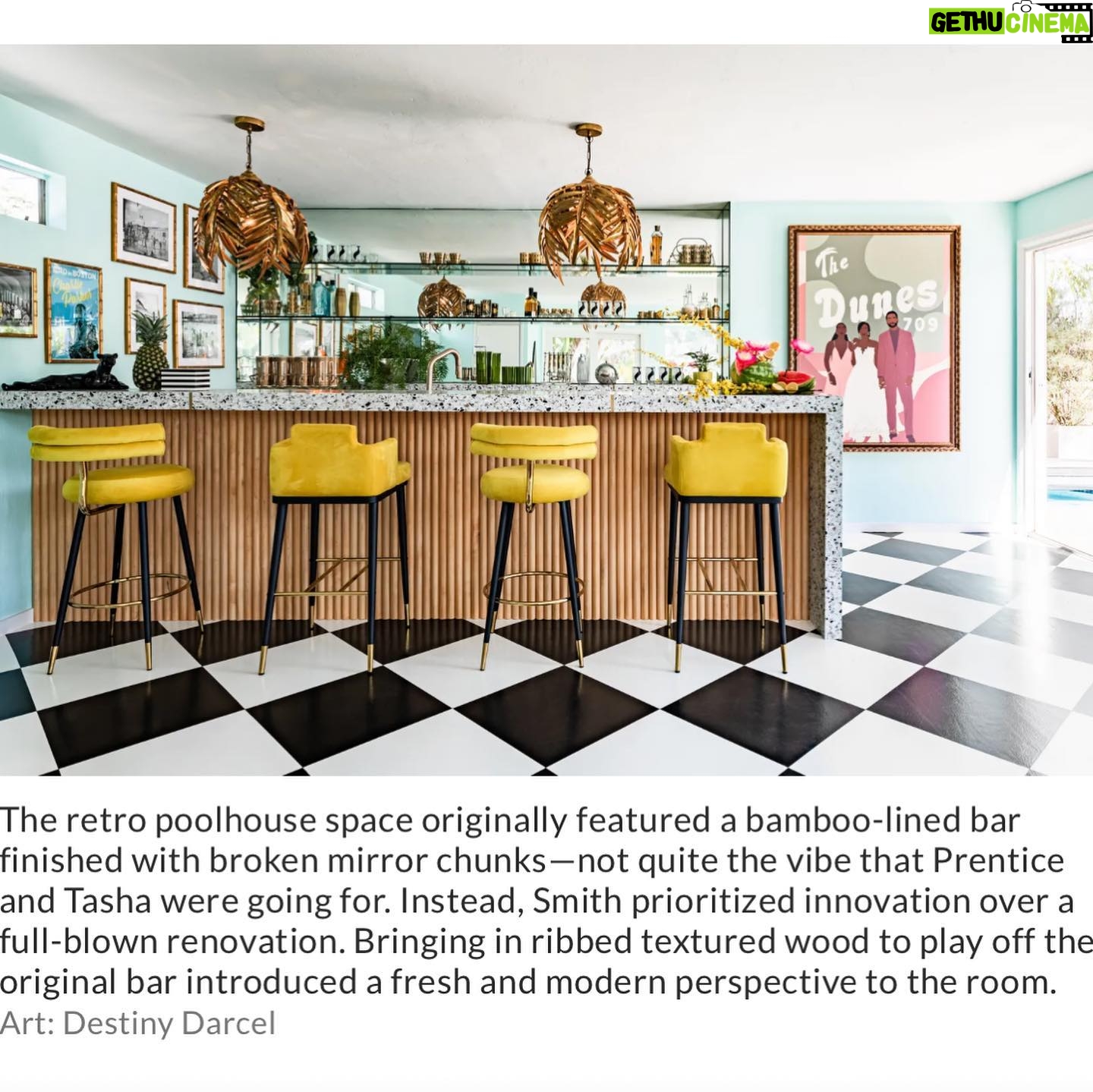 Prentice Penny - 1.7K Likes - Was always a dream to have my home posted in @archdigest My grandmother used to have the magazines in her home and I always thought that is the dopes shit I had ever seen. Now to have my home in there is a beautiful full circle moment. I can’t thank my wife for picking this house @mz_money_penny , to @theikemcompany for being our realtor on the house and OF COURSE to the amazing designer Carmen of @aquilointeriors who not only made my home beautiful and made it a home, but became family in the process! She’s AMAZING TALENTED AND SO CREATIVE. I knew from our first conversation, she was the one! Y’all better hire her now cuz after this, yesterdays price AINT TODAYS PRICE!