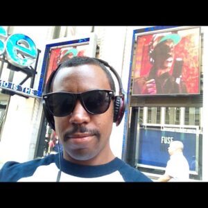Prentice Penny Instagram - In front of my first tv show. Don't even have the words.