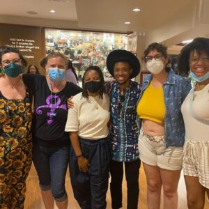 Prentis Hemphill Instagram - When people told you book tours are a relic of the past. 
When they said our people don’t buy books. 
And then here we are, selling out in every city, building community, talking about healing and building power. 

Let’s go!