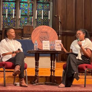 Prentis Hemphill Instagram - When people told you book tours are a relic of the past. 
When they said our people don’t buy books. 
And then here we are, selling out in every city, building community, talking about healing and building power. 

Let’s go!