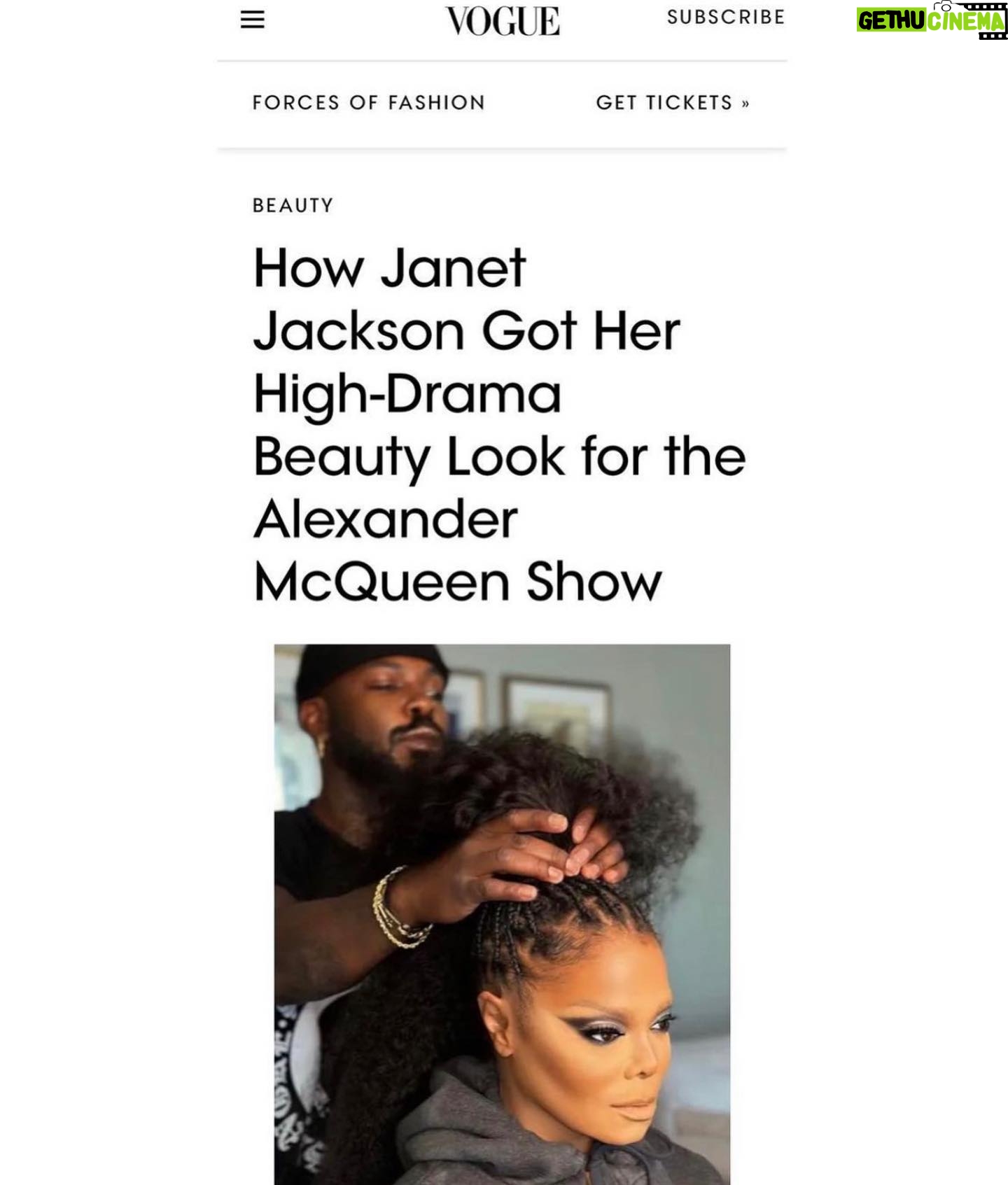Preston Meneses - 2.6K Likes - Legendary moments with @janetjackson @vogue @voguebeauty @alexandermcqueen @larryjarahsims