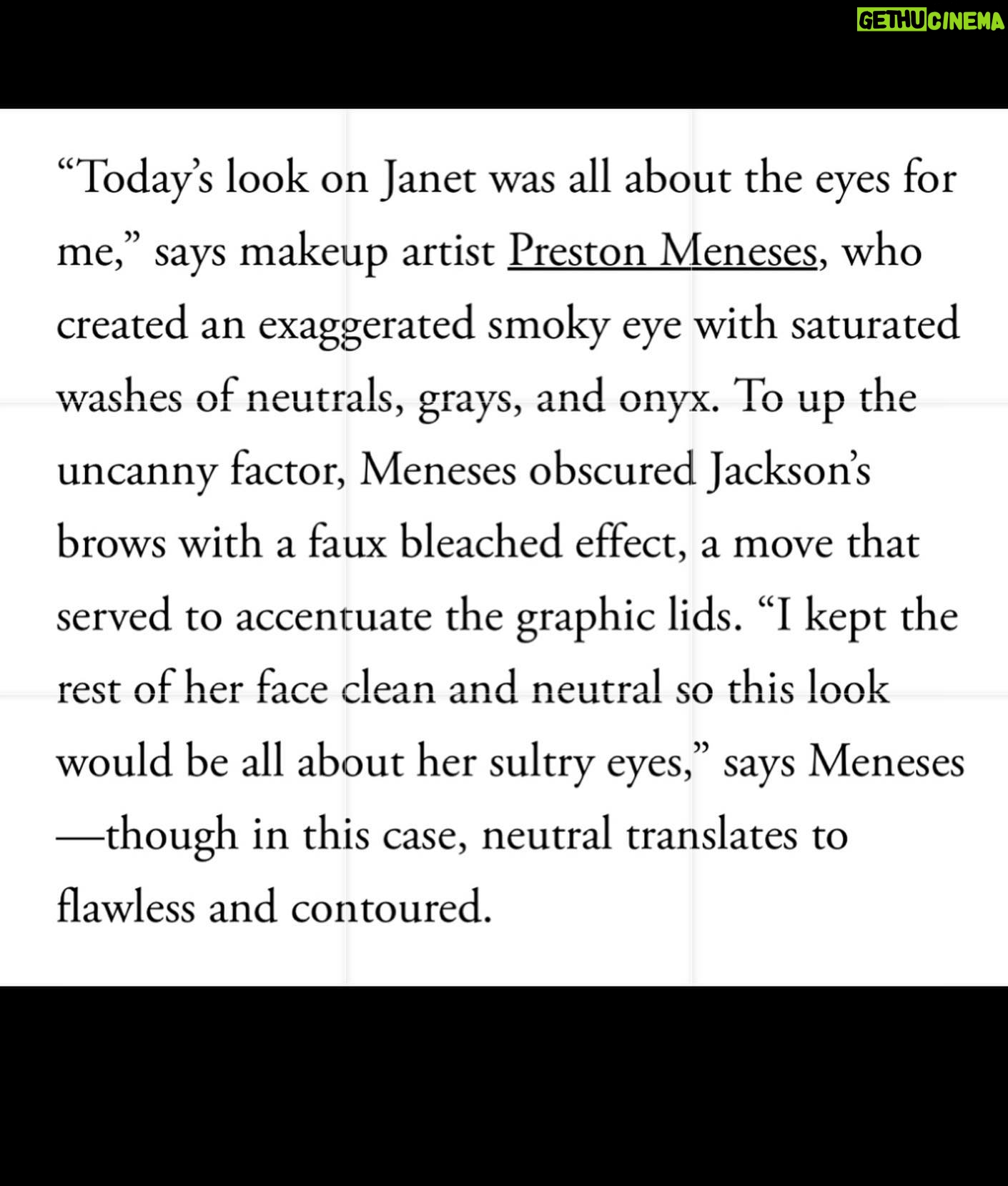 Preston Meneses - 2.6K Likes - Legendary moments with @janetjackson @vogue @voguebeauty @alexandermcqueen @larryjarahsims