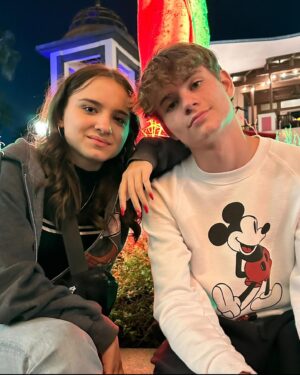 Preston Oliver Instagram - Disneyland in Christmas is always a great feeling. Especially when you go with some of the people you went with when you were super little. Thanks @madeleinemcgraw and @thetonyodell for joining us 😁. Had an incredible day!