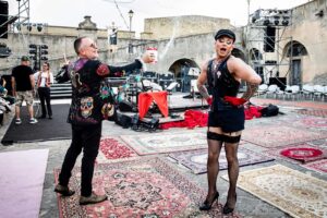 Priscilla Drag Instagram - 💋Il bacio di Papi @lucianomelchionnaofficial alla sua Priscilla e il rito del sale per allontanare le negatività.

Sciò sciò ciucciuè🦉

E poi… Chi è di scena 🎭

“Dignità Autonome di Prostituzione”

fino al 14 Luglio 
📍al Castel Sant’Elmo (Napoli)

Foto @anna.abet 

#DAdP
#teatrobellini 
#teatro
#attore
#papi